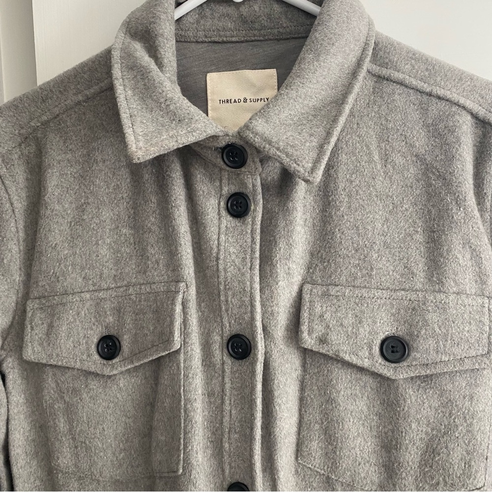 Gray Shacket - image 2